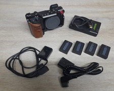 Sony A6300 Body With Accessories. With Cage and Batteries. (Listing 1)