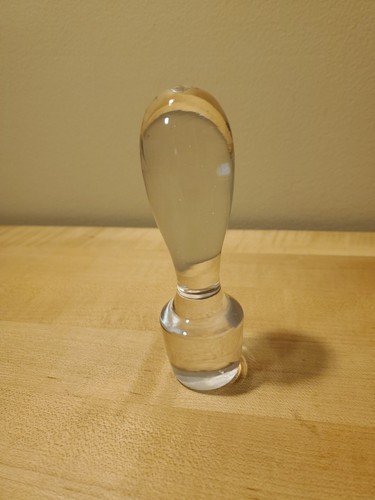 Vintage clear crystal glass - crystal,