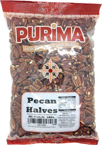 Pecan nuts 1kg halves - nuts, raw
