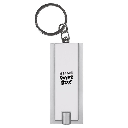 Funny swear box led keyring - box',