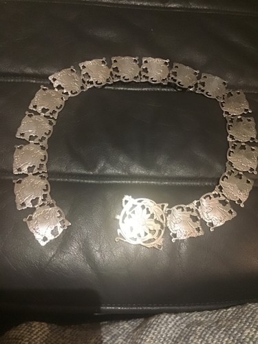 Antique epns belt panels - antique,
