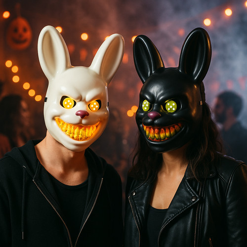 Bunny face mask bad - bunny,