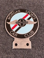 Morgan Sports Car Club Enamel