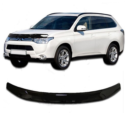Hood deflector for mitsubishi - deflector,