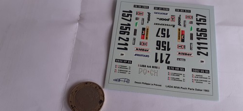Decals lada niva - decals,