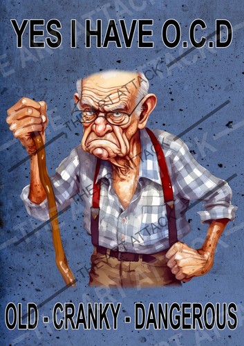 Grumpy old man