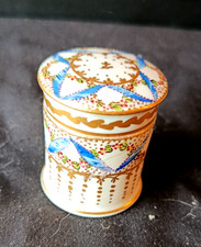 Beauty Cream Pot Signed