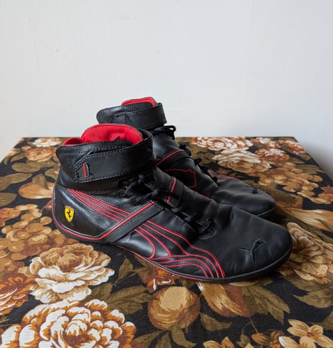 Red black puma ferrari - n,