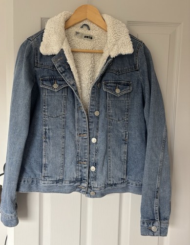 Topshop moto blue - topshop, jacket