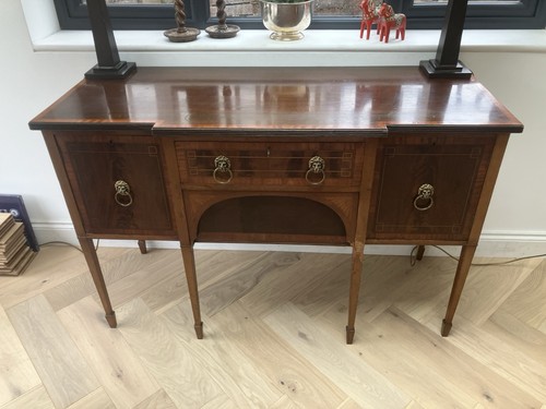 Antique mahogany sideboard - antique,
