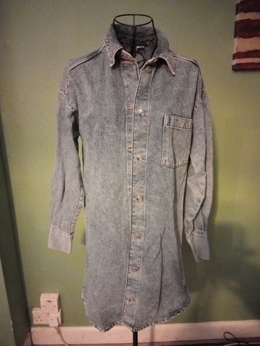 Ladies thick denim shirt - ladies,