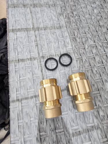 Domestic gas meter adapter - gas,