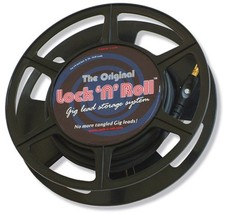 Lock'n'Roll Music lead cable storage System for Gigging and in your home studio