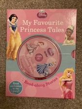 Disney My Favourite Princess Tales 5 Books & CD Set. Ex Cond. Never Been Used