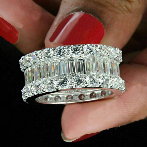 Full eternity wedding - full, ring