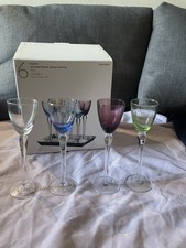 4 X John Lewis Aurora Assorted Liqueur Glasses