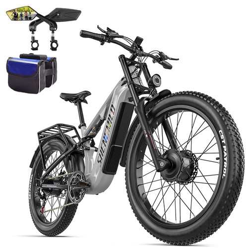 Fattyre ebike dual motor - 26",