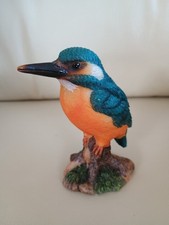 Kingfisher on Branch Figurine