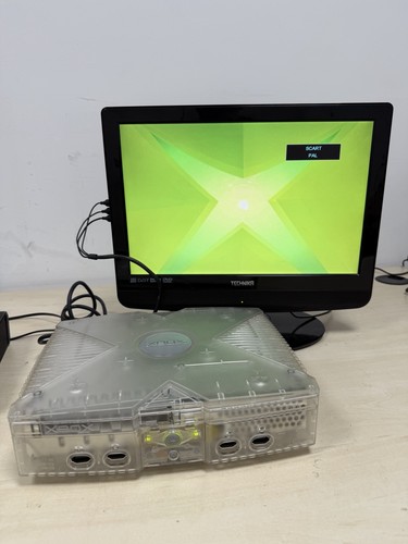 Xbox original crystal clear - xbox,