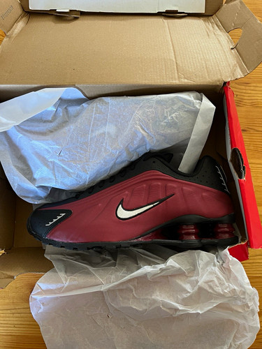 Nike shox black red silver - nike,