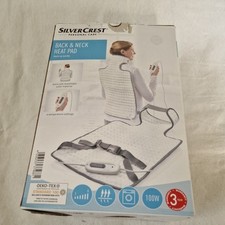 Silvercrest Back Neck Heat Pad  Personal Care  6 Settings  100W