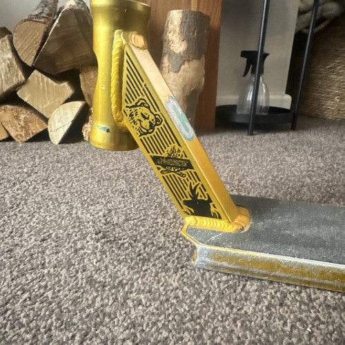 Yellow push scooter - yellow,