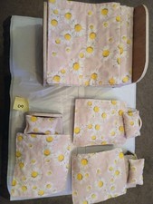 Set of Dolls House Bed 1 Double and Three Single Beds with Mattress