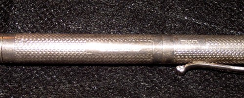 Antique stirling silver - pen, by
