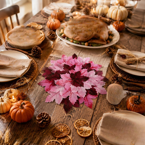 Autumn maple leaf - maple, placemat