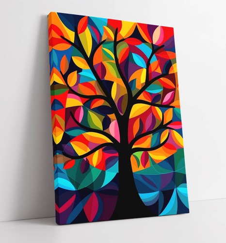 Multi colour abstract - multi,