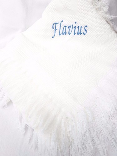 Personalised baby shawl - baby,