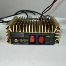 ZETAGI B150R POWER AMPLIFIER - 100W AM/FM, 200W SSB MAX. & Cables Ariel Mount 