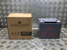 Alpha House AH12-50 (12V 50AH) Battery Wheelchair Powerchair Mobility Scooter