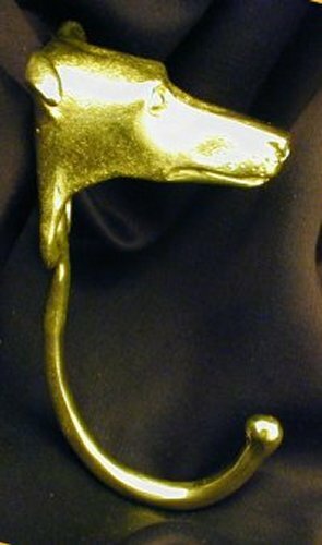 Greyhound whippet j hook - j,