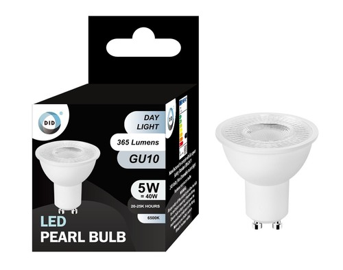 Gu10 led bulb 40w - 5w, =