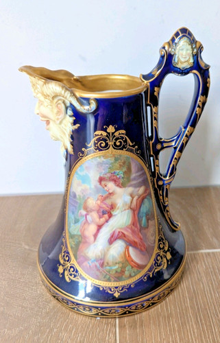 Royal vienna cobalt tankard - cobalt,