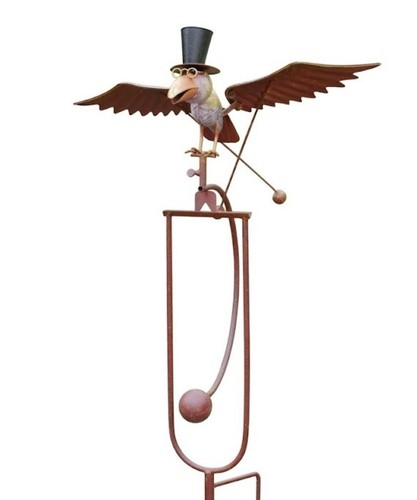 Rocking bird wind - rocking,