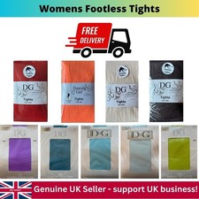 Womens Girls Footless Tights
