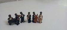 Vintage miniature Enesco Parastone All that Jazz  band figurines - 5 piece set