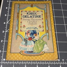 1929 Knox Gelatine Cookbook