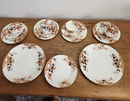 Edwardian staffordshire imari - edwardian,