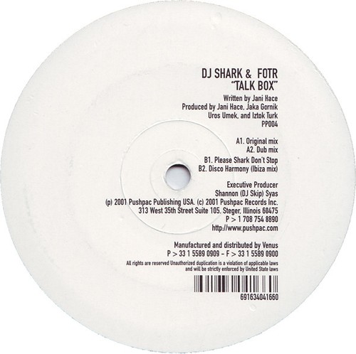 Shark fotr talk - &,