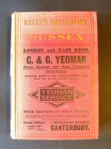 Kelly directory sussex - kelly's, of