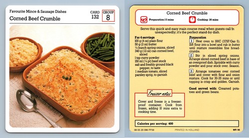Corned beef crumble - beef,