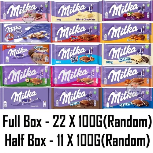 Milka chocolate full box - milka,