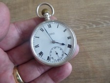 ANTIQUE  GENTS  SILVER POCKET