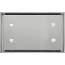 CDA 90cm Ceiling Extractor Hood - Stainless Steel EVX90SS