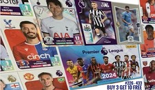Panini FOOTBALL 2024 Premier League 23/24 STICKERS, #226-433, Buy 3 Get 10 Free