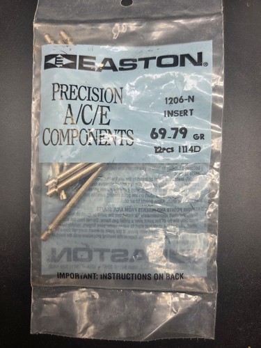 Easton precision e - a/c/e, inserts