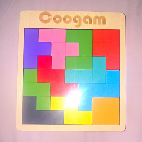 Coogam wooden tangram brain - wooden,